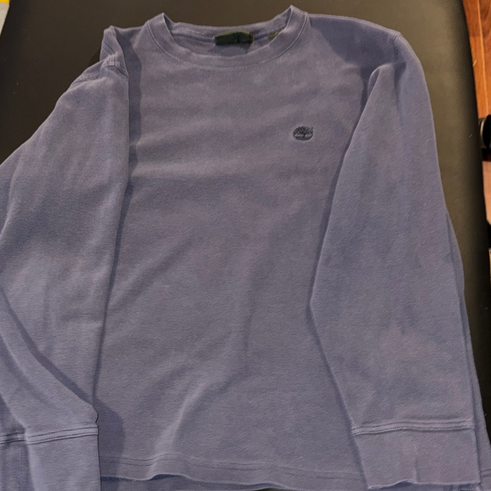 Timberland Men's Crewneck Sweater in Slate Blue